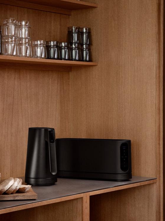 Elkedel, sort - 1,2 L